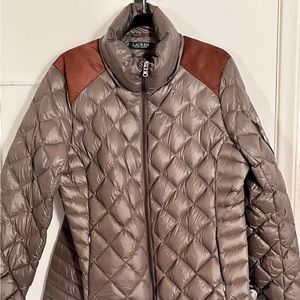 Ralph Lauren brown puffer jacket